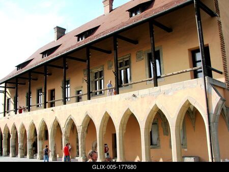 Eger - Castle Museum - Hungary-stock-foto