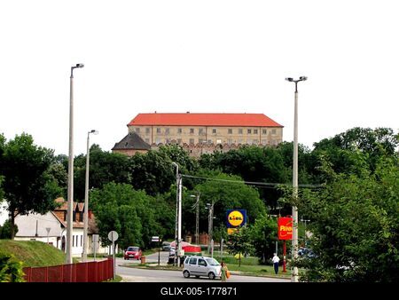 Siklós - Cityscape - Hungary-stock-foto