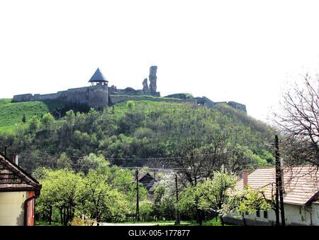 Nógrád Castle - Hungary-stock-foto