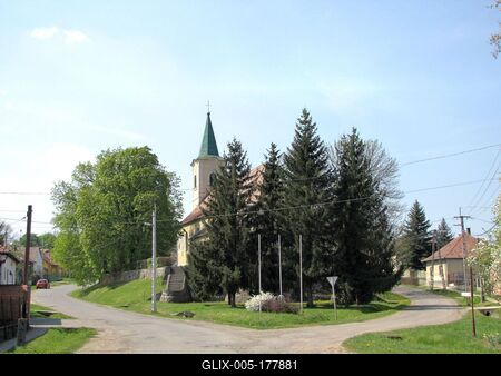 Borsosberény - HUngary-stock-foto