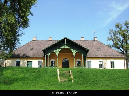 Kováűcs Mansion - Pusztaszántó - Hungary-stock-foto
