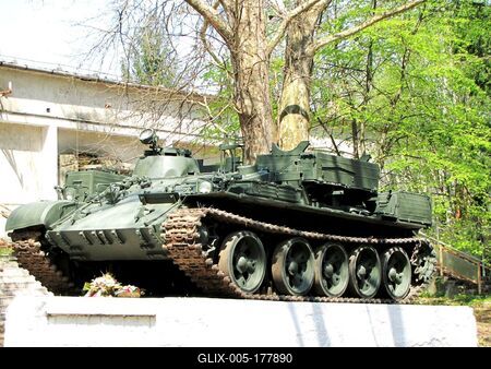 Tracked combat vehicle  - Military - Rétság - Hungary-stock-foto