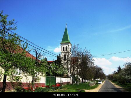 View of Nógrád - Hungary-stock-foto