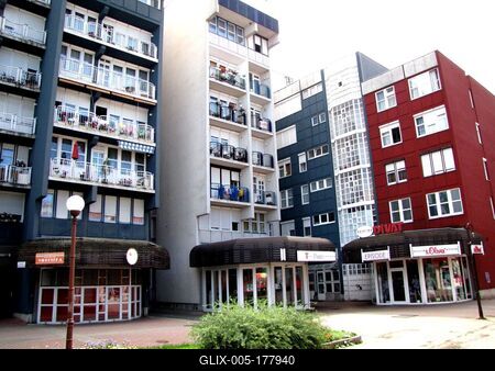 Zalaegerszeg - New residential buildings - Hungary-stock-foto