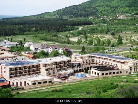 Sümeg - Hotel Kapitány - Wellness - Hungary-stock-foto