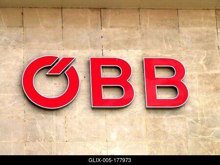 ÖBB - Austrian Railways - Vienna-stock-foto