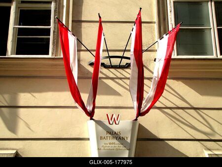 Batthyany Palace - Vienna - Austria-stock-foto