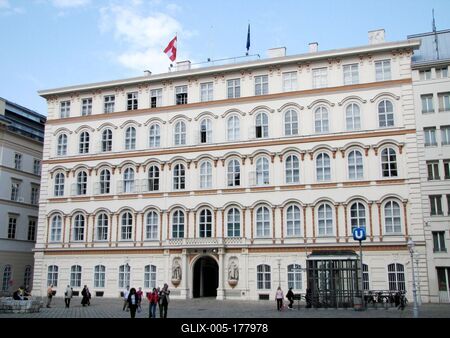 Austrian Ministry of Foreign Affairs - Vienna-stock-foto
