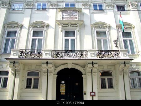 Hungarian Embassy in Vienna - Austria-stock-foto