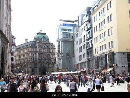 Stephansplatz - Vienna - Austria-stock-foto