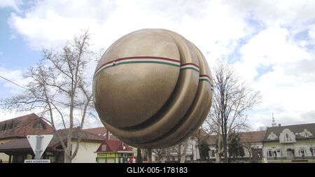 Millennium Monument.- Soltvadkert - Hungary-stock-foto
