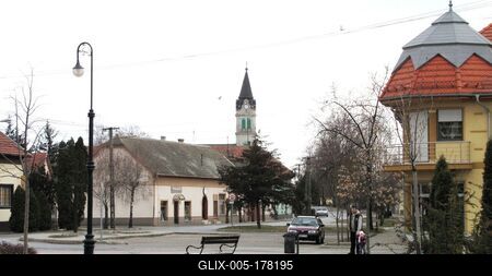 Soltvadkert - City detail - Hungary-stock-foto