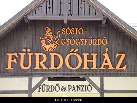 Spa of Nyíregyháza Sóstó - Hungary-stock-foto