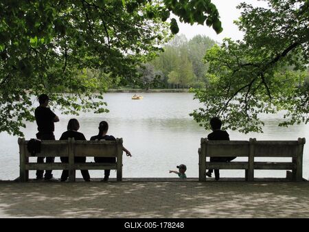 Resting on the shores of Salt Lake - Nyíregyháza - Hungary-stock-foto