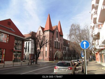 Kiskunmajsa - City view - Hungary-stock-foto