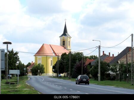 Mezőörs - Hungary-stock-foto