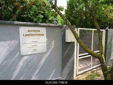 Residential home for people with autism in Mindszentpuszta.- Hungary-stock-foto