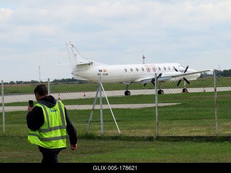 Airport - Győr-Pér - Hungary-stock-foto