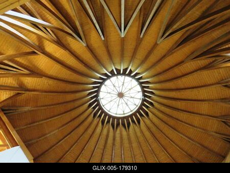 Roof of Thermal and Spa - Makó - Hagymatikum - Organic architecture-stock-foto