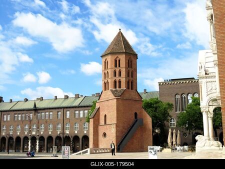 St. Demetrius Tower - 13th C. - Szeged - Cathedral-stock-foto