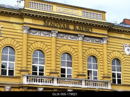 The Szeged studio of the Hungarian Radio-stock-foto