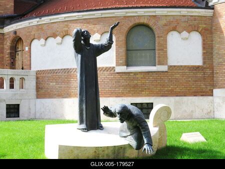 Monument to the Victims of S zeged Jewish Community - Holocaust-stock-foto