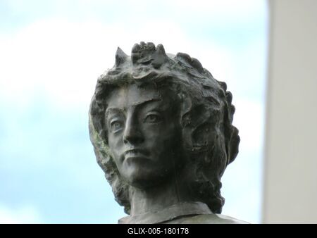 Young Mathias King of Hungary - Statue - Szeged-stock-foto