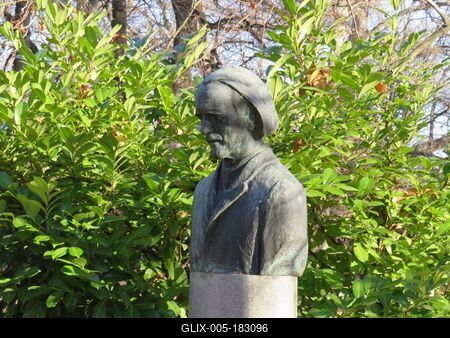 Kodály Zoltán - Hungarian composer - Bust - Budapest-stock-foto