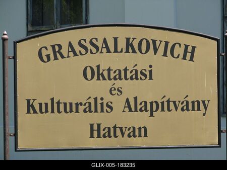 Grassalkovich Educational and Cultural Foundation -  Hatvan.- Hungary-stock-foto