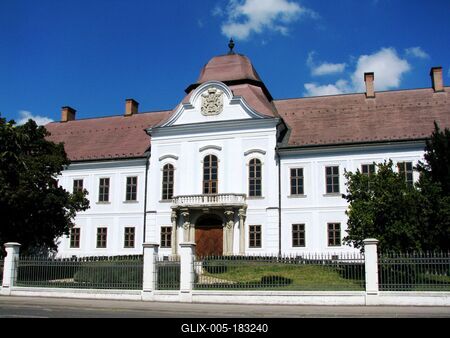 Hatvan - Hungary - Grassalkovich Castle-stock-foto