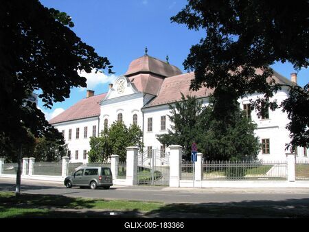 Hatvan - Hungary - Grassalkovich Castle-stock-foto