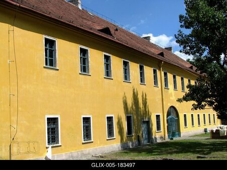 The medieval Cistercian monastery in Pásztó - Hungary-stock-foto