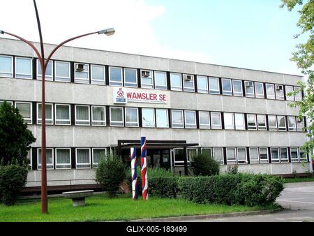 Wamsler Factory - Salgótarján - Hungary-stock-foto