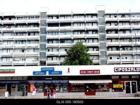 Salgótarján - Center - Hungary-stock-foto