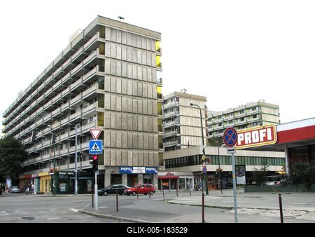 Salgótarján - City view - Hungary-stock-foto