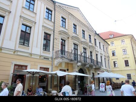 Bratislava (Pozsony), 19 May 2018The Zichy Palace of Bratislava.A pozsonyi Zichy palota. Az épületet 1775 körül építtette gróf Zichy Ferenc.-stock-foto