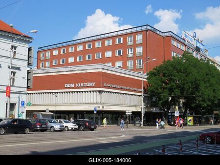 Bratislava (Pozsony), 27 May 2018The House of Culture.A kultúra háza.-stock-foto