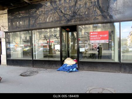 Homeless people - Budapest - Poverty-stock-foto