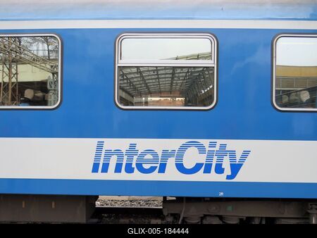 Intercity train car - Budapest-stock-foto