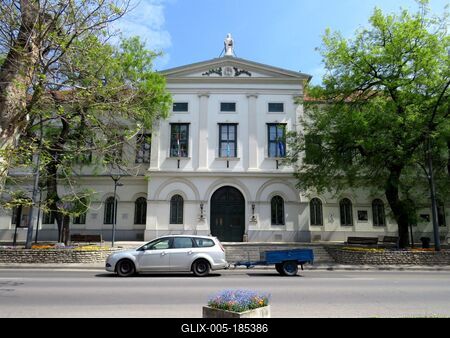 Mayor's office - Jászberény - Hungary-stock-foto