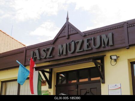 Jász Museum - Historical relic - Lehel Horn - Hungary-stock-foto