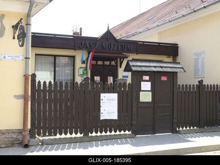 Jász Museum - Jászberény -  Lehel horn preserved here - Hungary.-stock-foto