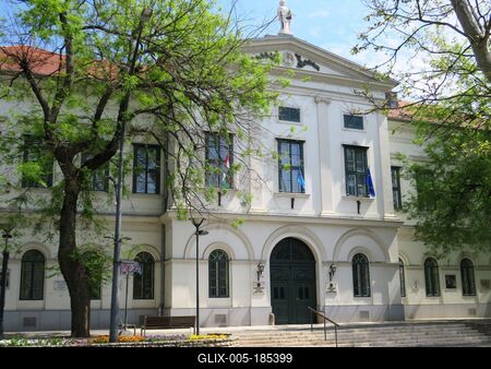 Jászberény - Hungary - Mayor's office-stock-foto