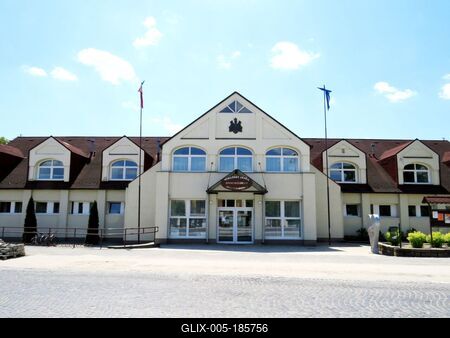Miklóssy János sports center sports hall - Kunszentmiklós - Hungary-stock-foto