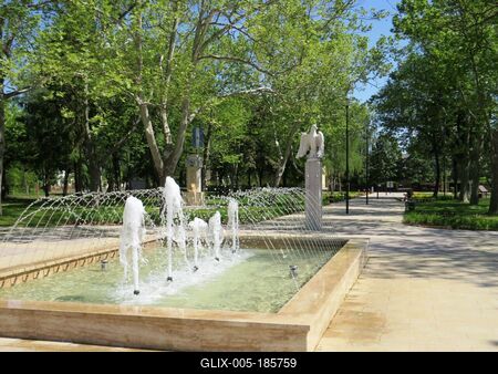 Central park - Lajosmizse - Hungary-stock-foto