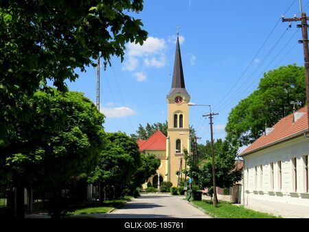 Kunszentmiklós - City detail - Hungary-stock-foto