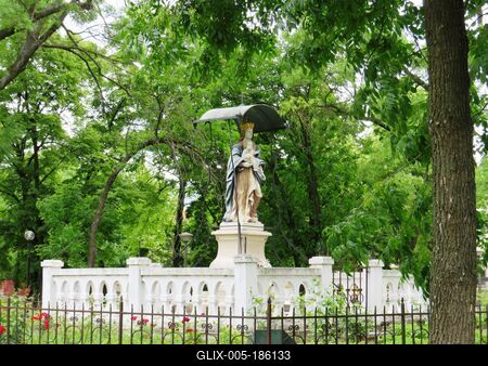 Mary Hill monument - Nagykáta - Plague - Hungary-stock-foto