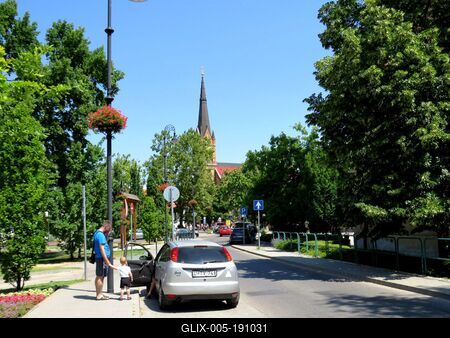 Ráckeve town detail - Hungary-stock-foto