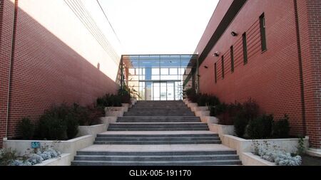 Baja - College Library - Hungary-stock-foto