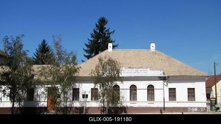 Baja - Roman Catholic parish - Hungary-stock-foto